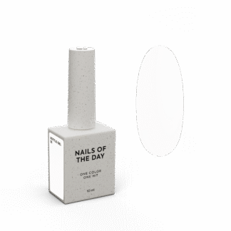 NAILSOFTHEDAY Bottle gel 01 – білий надміцний гель для укріплення нігтів, 10 мл