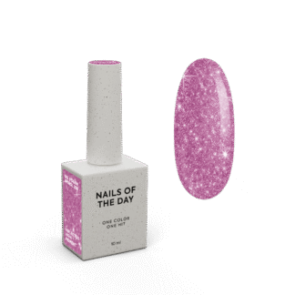 NAILSOFTHEDAY Gel polish Aperol — рожевий світловідбиваючий гель–лак для нігтів, 10 мл