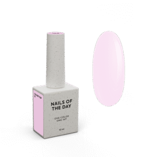 NAILSOFTHEDAY Color top 01 — ніжно-рожевий топ без липкого шару для нігтів, 10 мл