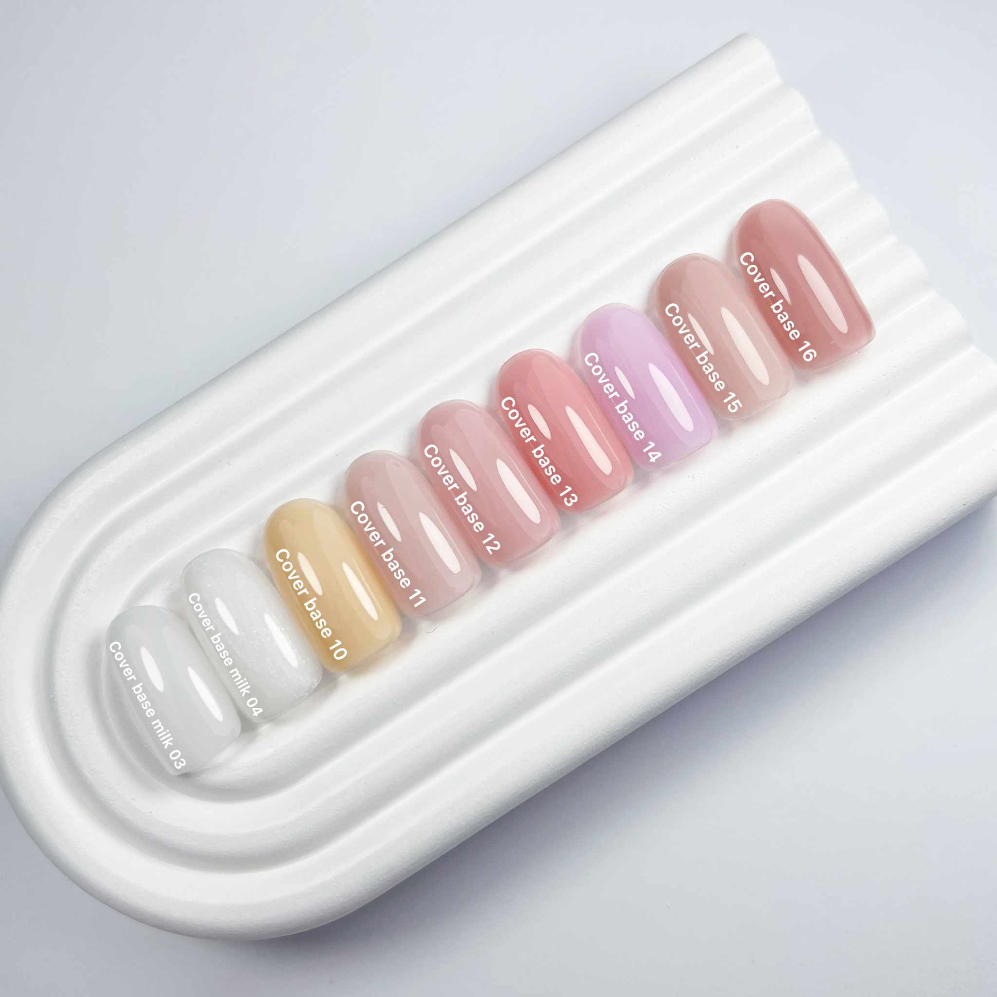 Nailsoftheday Cover base milk 03 — напівпрозоре молочне базове