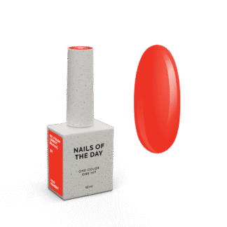 NAILSOFTHEDAY Gel polish Carrot [Morkva] 219 — моркв'яно-помаранчевий гель-лак, що перекривається в один шар, 10 мл
