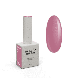 NAILSOFTHEDAY Gel polish Rib [Rebra] 063 — рожево-нюдовий гель-лак, що перекривається в один шар, 10 мл