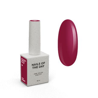 NAILSOFTHEDAY Gel polish Tomato [Tomat] 130 — томатно-червоний гель-лак, що перекривається в один шар, 10 мл