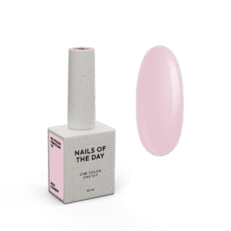 NAILSOFTHEDAY Gel Polish Porcelain 179 — ніжний рожево-пудровий гель-лак, що перекривається в один шар, 10 мл